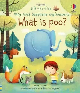 Leporelá, krabičky, puzzle knihy Very First Questions and Answers What is poo? - Katie Daynes,Marta Alvarez Miguens