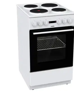 Vybavenie kuchyne Plynový sporák Mora biely E 2250 AW