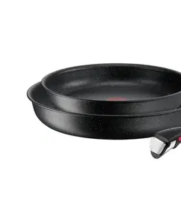Panvice a hrnce Tefal - Sada 3 ks panvíc INGENIO BLACK STONE L3999032