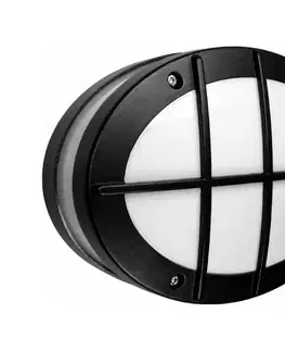 Svietidlá  Vonkajšie nástenné svietidlo GALLUN 1xE27/60W/230V IP54 čierne SKU5942