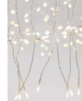 LED osvetlenie Eurolamp LED vonkajší stmievateľný záves CURTAIN 360xLED/8,4W/230V 2x2 m IP44 teplá biela +DO 600-11861