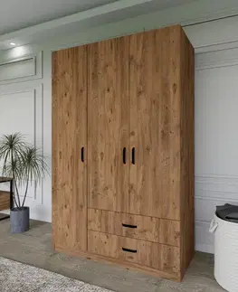 Šatňové skrine Šatníková skriňa Yaman 1600-027 - Walnut