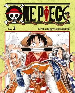 Manga One Piece: Střet s Buggyho posádkou! - Eiičiró Oda,Petr Kabelka,Eliška Kabelková Vítová