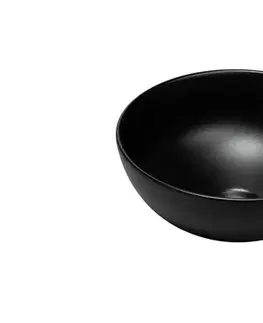 Umývadlá ArtCom Keramické umývadlo DOMI MB | čierny mat 32 cm