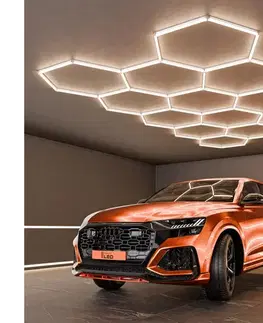 Svietidlá SmartLED LED Stropné svietidlo LED/570W/85-265V 4000K 522x298 cm CRI 90 IP44 biela 5405