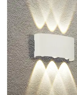 Svietidlá BRILAGI - LED vonkajšie nástenné svietidlo FLAREBOX LED/6W/230V biele IP65 BRI254