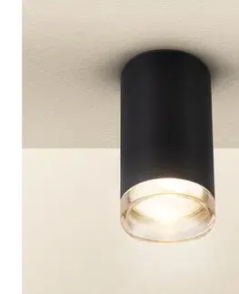 Svietidlá Brilagi - Kúpeľňové bodové svietidlo SELE 1xGU10/30W/230V IP44 čierna WO-T1-B-OEM