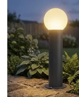 Záhradné lampy  46083 - Vonkajšie svietidlo STONO 1xE27/15W/230V 50 cm IP65 antracit 46083