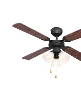 Ventilátory Globo 03816 - Stropný látor HARVEY 3xE27/60W/230V 03816