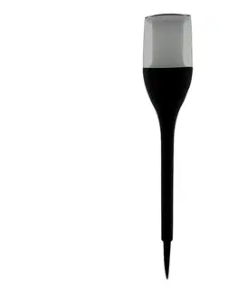 LED osvetlenie  LED solárna lampa LED/1,2 V 800 mAh IP44 čierna 034 0001092