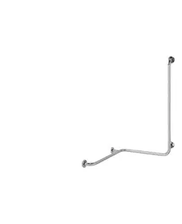 Svietidlá BEMETA Madlo do sprchy 58x118 cm nerez/strieborné 301122022