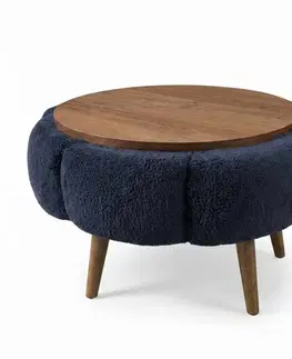 Konferenčné stolíky Konferenčný stolík PAPATYA 60 WALNUT
