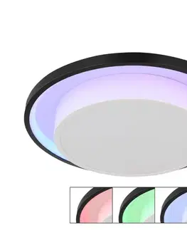 Svietidlá Globo 41390-21 - LED RGBW Stmievateľné stropné svietidlo MORGAN LED/21W/230V + DO 41390-21