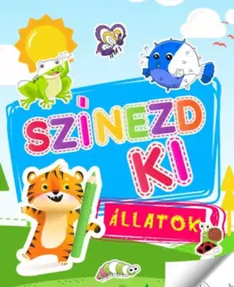 Pre deti a mládež - ostatné Színezd ki! Állatok