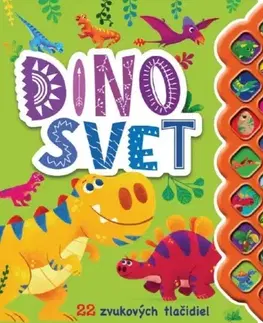 Zvukové knihy Dinosvet - 22 zvukových tlačidiel - Hannah Campling