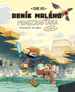 Dobrodružstvo, napätie, western Deník malého Minecrafťáka: komiks 6 - Velké problémy - Cube Kid,Martin Herodek