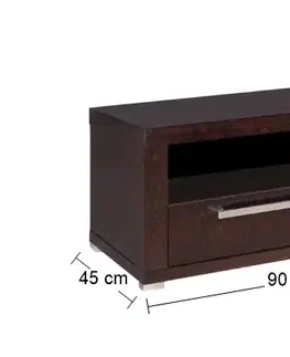TV stolíky PYKA Remi 1S tv stolík drevo D16