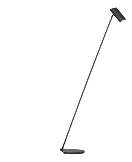 Lampy Lucide 19700/01/30 - Stojacia lampa HESTER 1xGU10/7W/230V čierna 19700/01/30