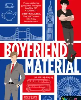 Romantická beletria Boyfriend Material - Pasialapanyag - Alexis Hall,Katalin Tóth