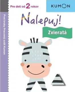 Nalepovačky, vystrihovačky, skladačky Nalepuj! Zvieratá