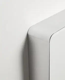 Záchody CERANO - Závěsné WC s bidetem Modul/Cronus Standard - bílá lesklá / bílá matná - integrované WC tlačítko - pneumatický modul - 59,3x38,4  CER-591964