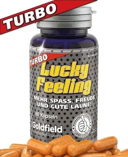 Komplexné vitamíny Lucky Feeling Turbo - Goldfield 60 kaps.