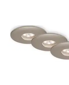 Svietidlá Briloner 7240-032 -SADA 3xLED Kúp. pod. sviet. ATTACH LED/1,8W/230V IP44 mat. chr. 7240-032