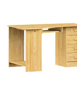 Písacie a PC stoly PC stôl rohový 8846 lakovaný