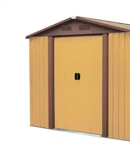 Zahradné domčeky Záhradný domček 291x226 cm kovový Lanitplast
