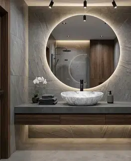 Umývadlá REA - Umývadlo na dosku Sofia Stone Marble 41x34,5 REA-U9908