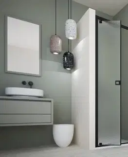 Sprchovacie kúty FORTE - Sprchové dvere DECO N2B - FARBA rámu - Hliník ossidato, Rozmer A - 80, Výplň - Číre bezpečnostné sklo - 6 mm BDE452348103