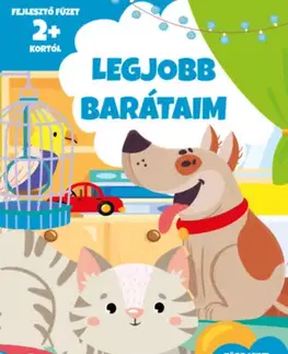 Nalepovačky, vystrihovačky, skladačky Legjobb barátaim - Több mint 45 matrica - Ilona Domán