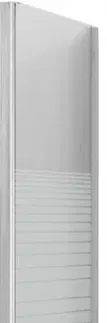Sprchovacie kúty MEXEN - APIA stena 90x190 cm 5mm chróm pásy 840-090-000-01-20