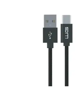 Predlžovacie káble Winner Group - USB kábel s predĺženým konektorom USB-C / USB-A 60W 1m čierna WINKABPR1M3A
