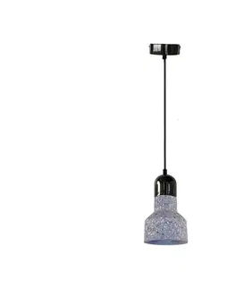 Svietidlá  Luster na lanku TERRAZZO 1xE27/60W/230V pr. 12 cm šedá ME0214R/G