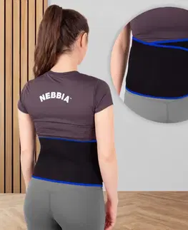 Zdravotné bandáže a ortézy Neoprénový pás inSPORTline Swaist modrá - S