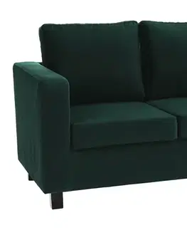 Pohovky KONDELA Luana pohovka smaragdová