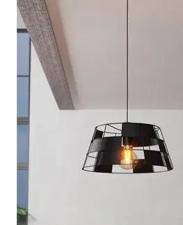Svietidlá Eglo 43892 - Luster na lanku PONTEFRACT 1xE27/40W/230V 43892