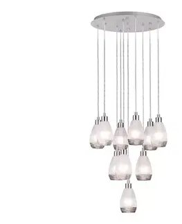 Svietidlá Eglo 39503 - Luster na lanku SIRACUSA 10xE27/60W/230V 39503