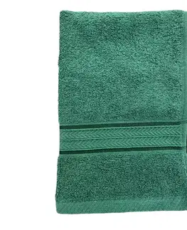 Uteráky Uterák frotte 70x140 tmavozelená