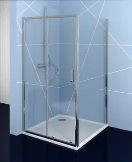 Sprchové dvere POLYSAN - EASY štvorcová sprchová zástena 1000x1000 L/P varianta EL1015EL3415