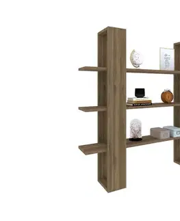 Knižnice Knižnica Ada - Walnut