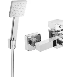 Kúpeľňové batérie MEXEN/S - Libra R45 vaňová batéria s príslušenstvom, chróm 74513R45-00