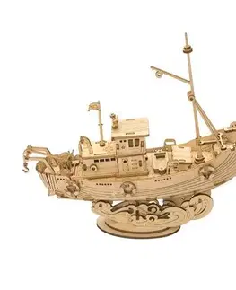 3D puzzle 3D Creative Drevené 3D puzzle Rybárska loď
