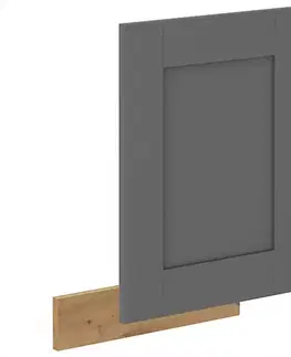 Dvierka a čelá zásuviek pre kuchynske skrinky Dvierka na umývačku Luna dustgrey/artisan 570x446