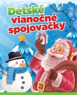 Nalepovačky, vystrihovačky, skladačky Detské vianočné spojovačky