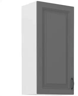 Kuchynské skrinky visiace Kuchynská skrinka Stilo dustgrey/biely 45g/90 1f