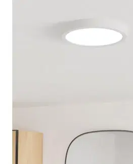 Svietidlá Eglo 901333 - LED kúpeľňové stropné svietidlo FUEVA LED/11,5W/230V priemer 21,1 cm IP44 biela 901333
