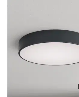 Svietidlá BRILAGI - Kúpeľňové stropné svietidlo CLARE, 4xE27/24W/230V, priemer 50 cm, antracit, IP54 8590828125716