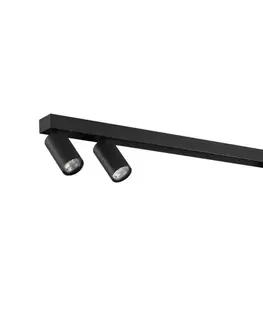 Svietidlá Ideal Lux - LED Bodové svietidlo PROFILO 4xGU10/7W/230V čierna 328195